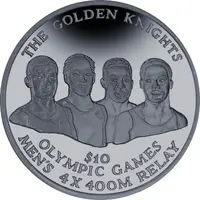 10 Dollars - Elizabeth II The Golden Knights