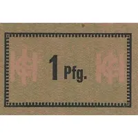 1 Pfennig - Oberhausen PoW Camp Oberhausen Colliery