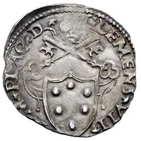 1/2 Giulio - Clement VII Saint Justina