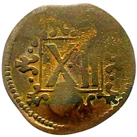 12 Pfennig - Frederick William of Brandenburg