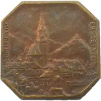 10 Centimes - ville de Thann [68] Copper plated Brass