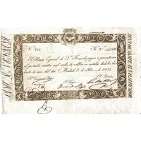 4000 Reales de Vellón Banco Español de San Fernando