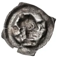 Denier Bracteate 'Vierzipfelliger pfennig'