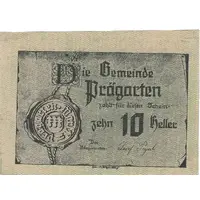 10 Heller Prägarten