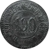 100 Pfennig - Ulm Kriegsgefangenen-Lager