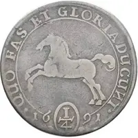 1/4 Thaler - George II William