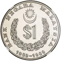 1 Ringgit - Agong IV National Bank