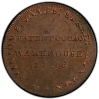 Token - Middlesex Stinton's Copper ½ Penny
