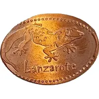 Elongated coin - Lanzarote