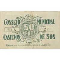 50 Céntimos Castejón de Sos