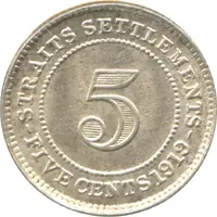 5 Cents - George V