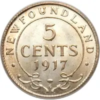 5 Cents - George V
