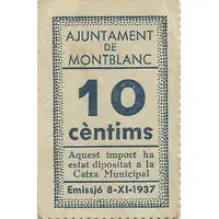 10 Céntimos Montblanc