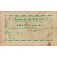 1 Peseta Sudanell