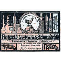 50 Pfennig pink issue