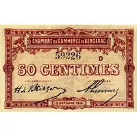 50 centimes - Chambre de Commerce de Bergerac [24]