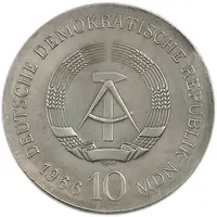 10 Mark Karl Friedrich Schinkel