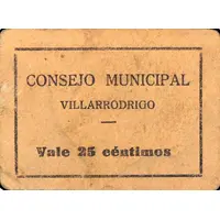 25 Céntimos Villarrodrigo