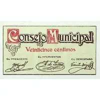 25 Céntimos Puebla Larga