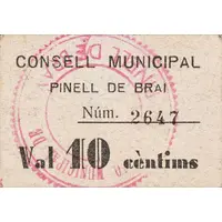 10 Céntimos Pinell de Brai