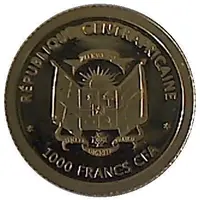 1000 Francs CFA Louis XIV