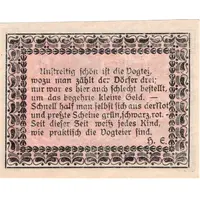 1/2 Mark Spar- und Darlehnskassen-Verein