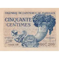 50 Centimes - Chambres de Commerce de Bordeaux