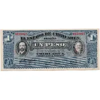 1 Peso El Estado de Chihuahua