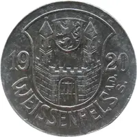50 Pfennig - Weissenfels an der Saale