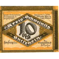 10 Pfennig Kreissparkasse Herzberg