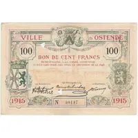 100 Francs - Oostende