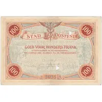 100 Francs - Oostende