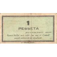 1 Peseta Domenys del Penedès