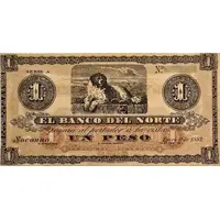 1 Peso Banco del Norte