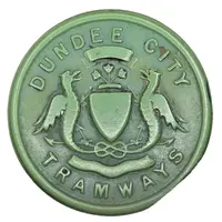 Transport Token - 1/2 D Dundee City Tramways