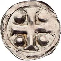 Pfennig - Eberhard I Heiligenkreuz