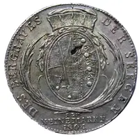 1 Thaler - Frederick August III Ausbeute