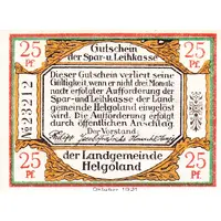 25 Pfennig Spar- und Leihkasse