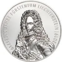 10 Franken - Anton Florian 300 Year Liechtenstein