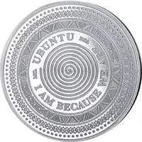 1 oz Silver Ubuntu Round