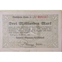 3 000 000 000 Mark Daimler-Motoren-Gesellschaft