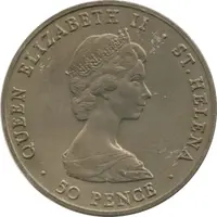 50 Pence - Elizabeth II Royal Visit