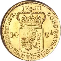 14 Gulden 'Gouden rijder'