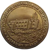 Medal - Kasprowy Wierch Wysokogórskie obserwatorium meteorologiczne