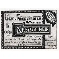 30 Heller Meggenhofen