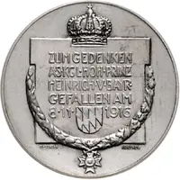 Death of Prince Heinrich of Bavaria