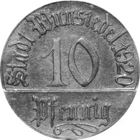10 Pfennig - Wunsiedel