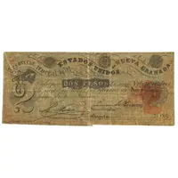 2 Pesos / 20 Reales Nueva Granada