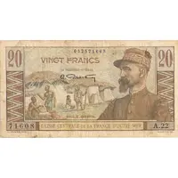 20 Francs - Emile Gentil