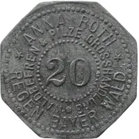 20 Pfennig - Regen Anna Roth Waldbeeren and Pilze Grosshandlung